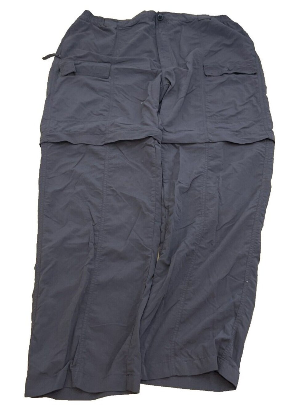 World Wide Sportsman Shorts Pant Grey Convertible Hike Fishing Casual Mens XL